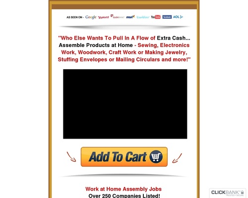 Discover How To Pull In Extra Cash Assembling Products at Home – Assemble Products at Home Discover How To Pull In Extra Cash Assembling Products at Home – Assemble Products at Home