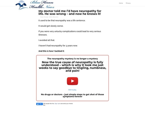 Neuropathy No More vsl cb | Blue Heron Health News Neuropathy No More vsl cb | Blue Heron Health News
