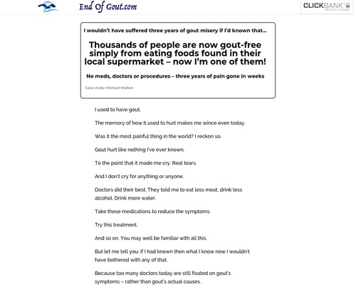End of Gout cb vsl | Blue Heron Health News End of Gout cb vsl | Blue Heron Health News