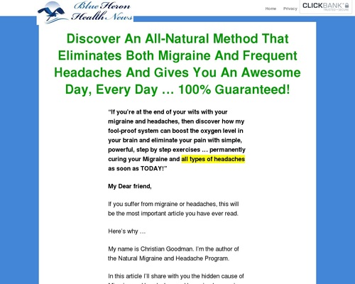 My Manic Migraine cb | Blue Heron Health News My Manic Migraine cb | Blue Heron Health News