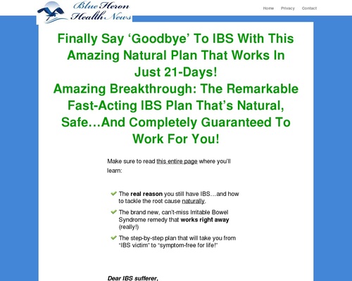 My IBS Story CB | Blue Heron Health News My IBS Story CB | Blue Heron Health News