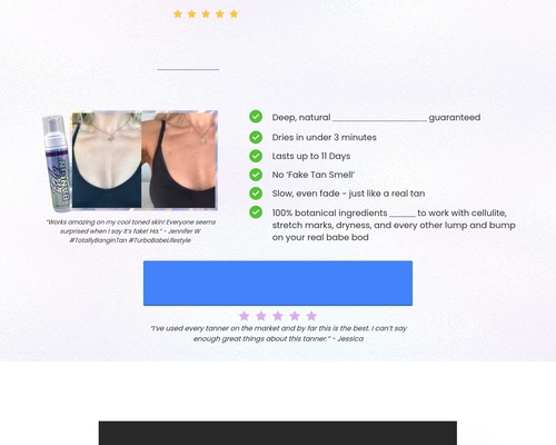 Turbo Babe Anti Aging Self Tanner Turbo Babe Anti Aging Self Tanner