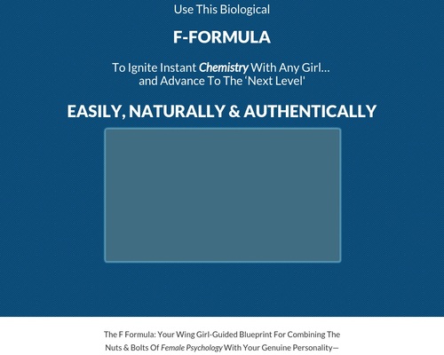 The F-Formula The F-Formula